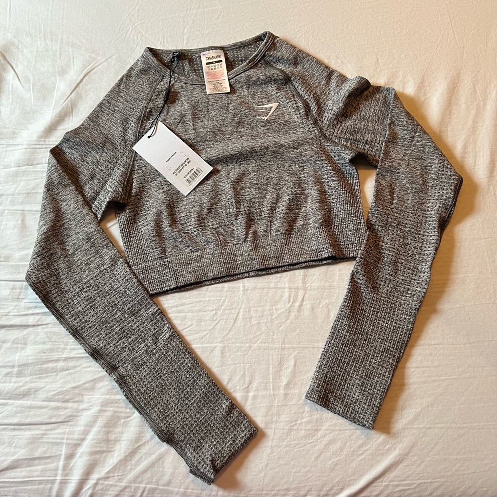 Gym Shark Long sleeve crop top